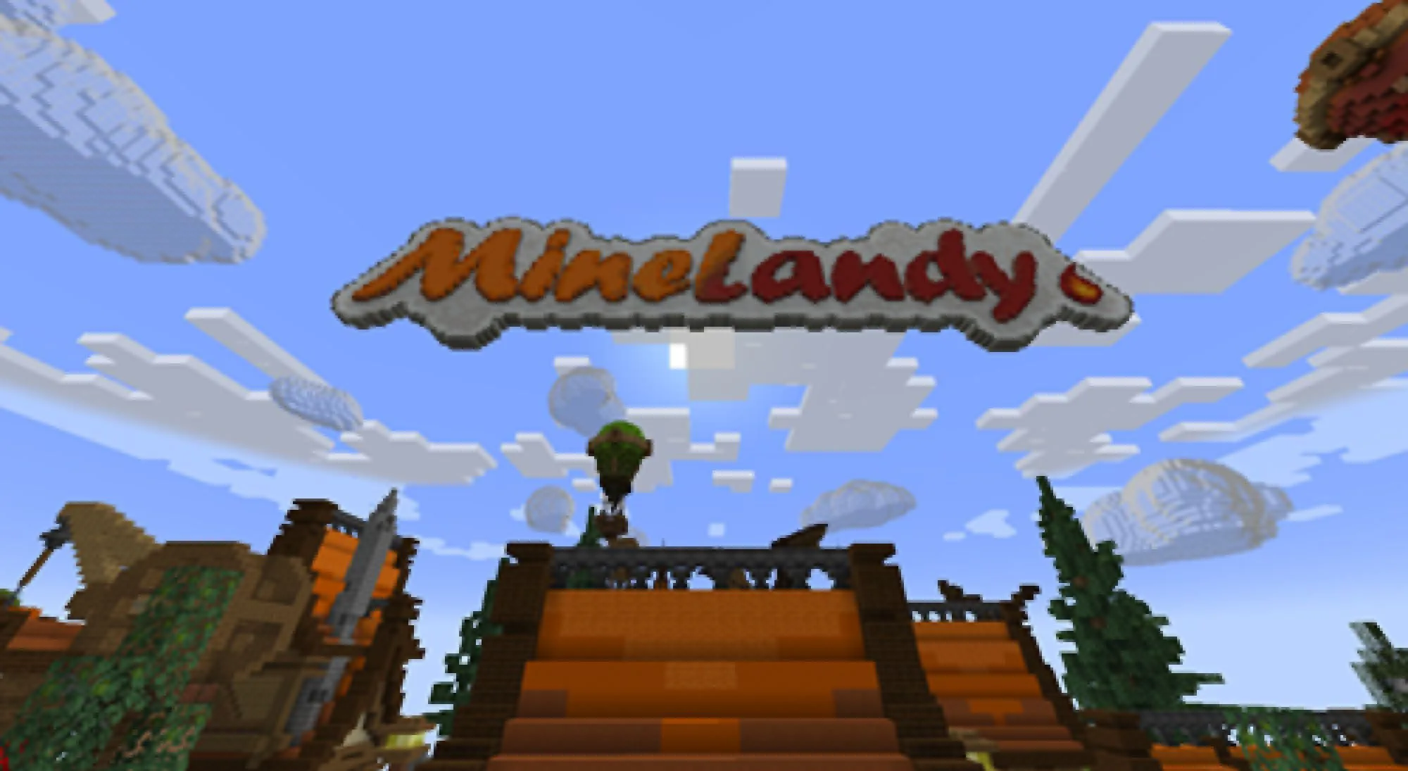 Скриншот 1 сервера MineLandy