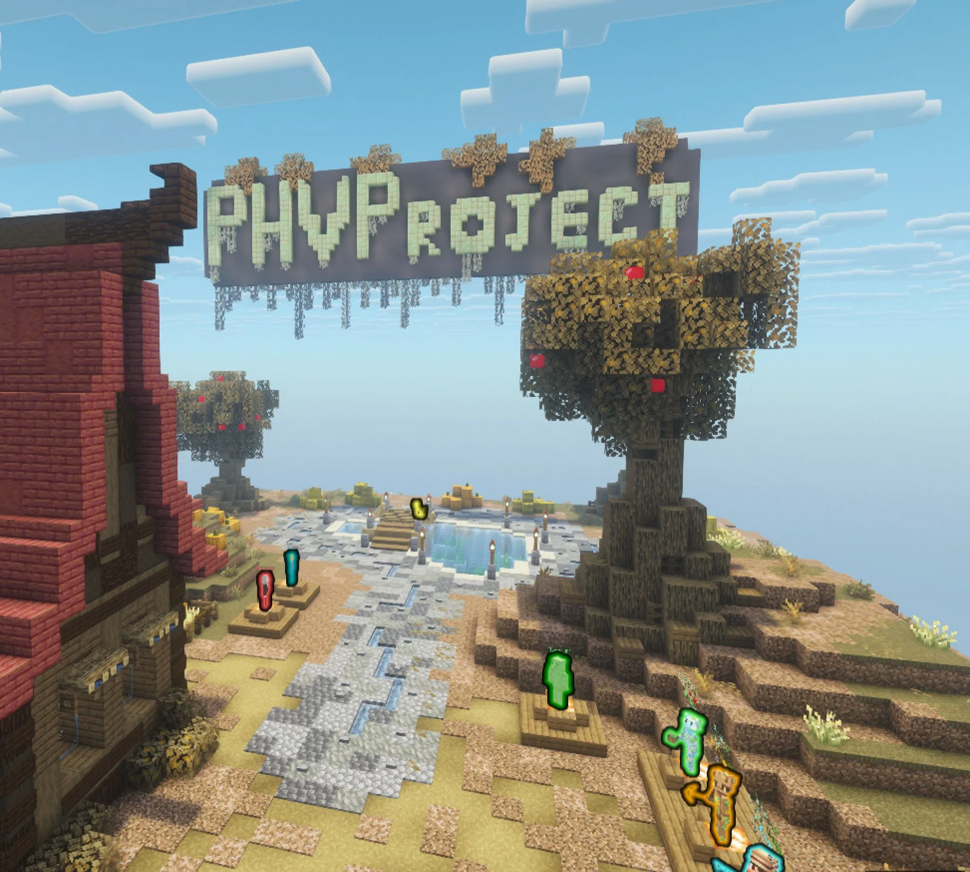 Скриншот 1 сервера PHVProject