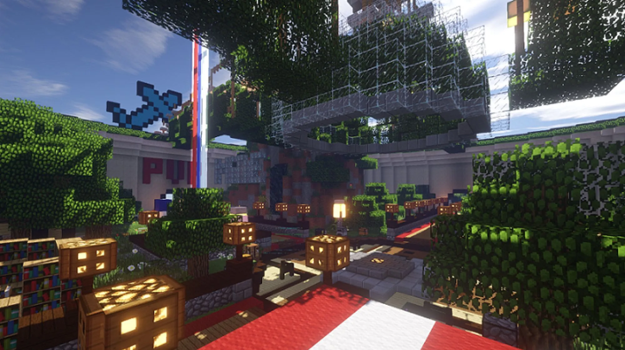 Скриншот 1 сервера CyberCraft