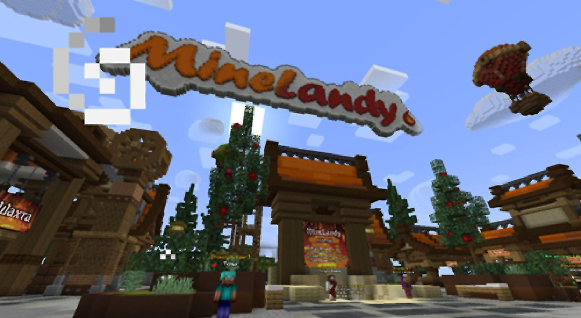Скриншот 3 сервера MineLandy